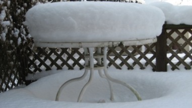 snow table